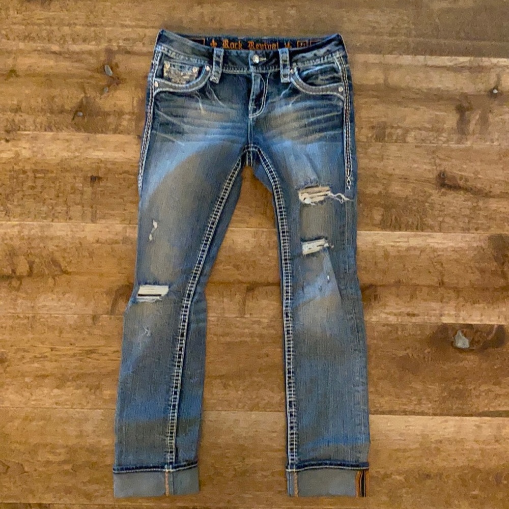 Rock Revival Mertie Straight Jeans